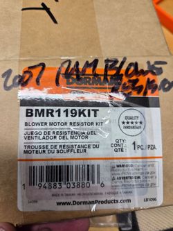Dorman BMR 119 KIT FOR DODGE RAM 
Blower Motor resistor kit