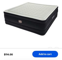 King Air Mattress 24" with Built-in AC Pump