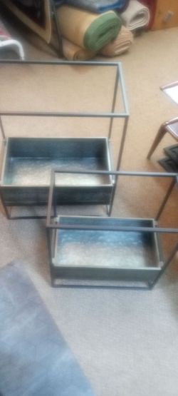 New metal frame box garden planter's high quality 70 dollar's for set