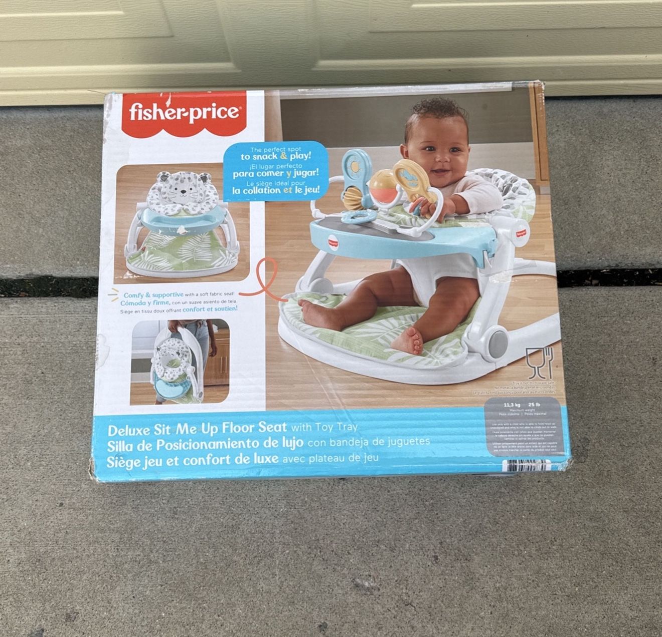 fisher Price Deluxe Sit Me Up Floor Seat