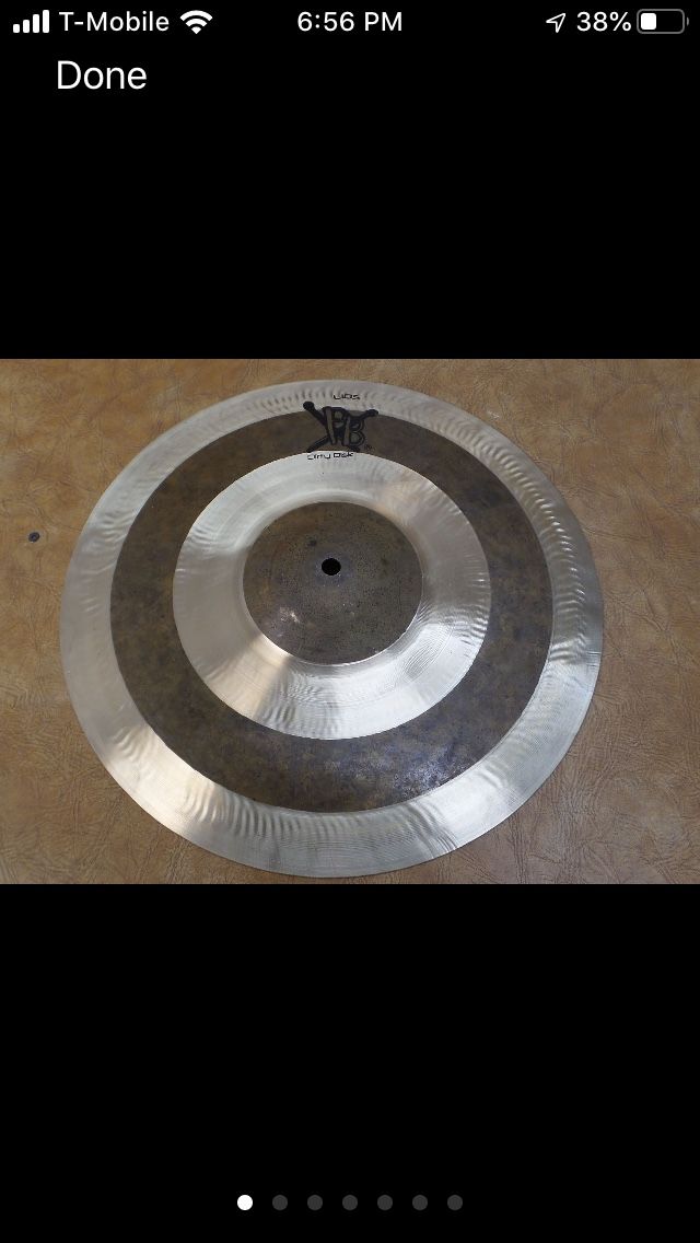 15” Po Boy Custom Bottom hi hat