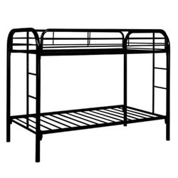 Brand New Full/Twin Metal Bunk Bed With Mattress Included (Free Delivery)