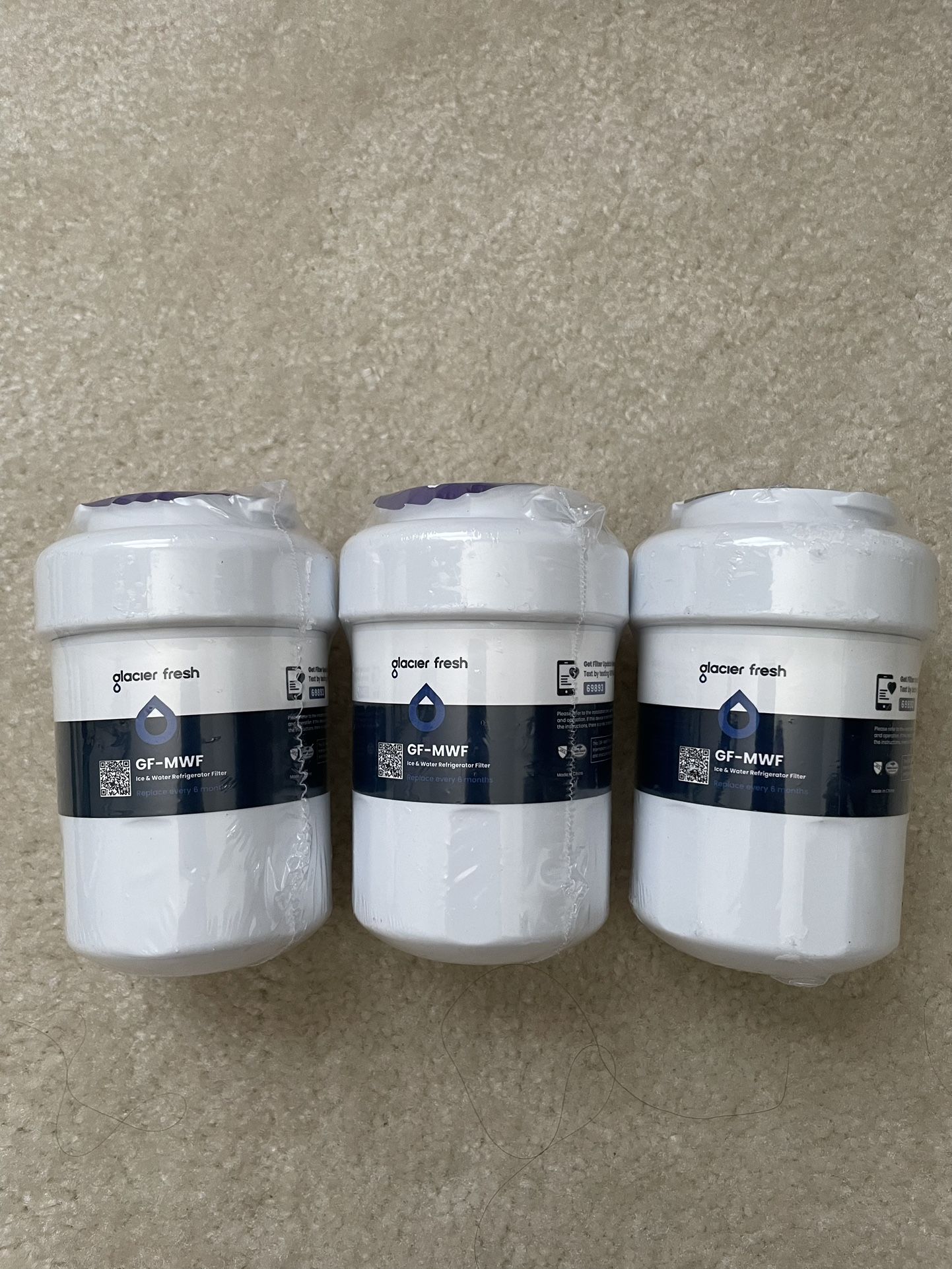 GLACIER FRESH MWF Water Filters for GE Refrigerators