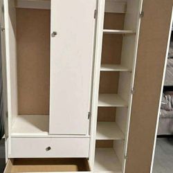 Tall Large White Closet