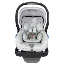 UPPAbaby MESA Infant Car Seat, 2021, Bryce (White)