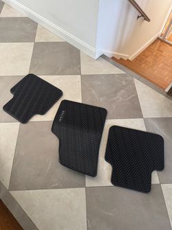VW Atlas 2019-2024 model rubber floor mats