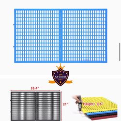Plastic floor grid for size 37 inch cage