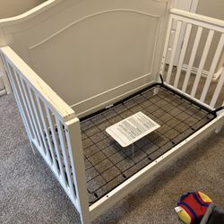 Crib And Mattress 