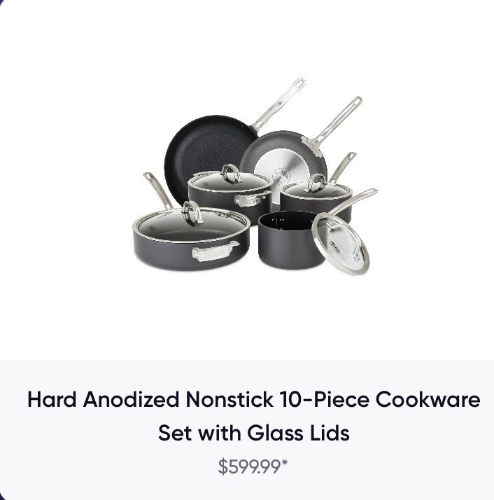 Viking Culinary Products 10pc Nonstick Pots An Pan Set