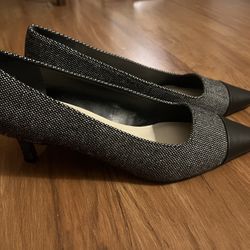 Franco Sarto Kristina Black Heels Size 8 1/2