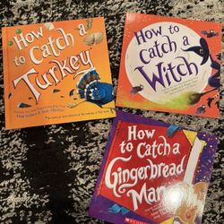 How To Catch A - Children’s Picture Books Set Of 3