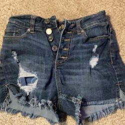 Índigo Rain Size 0 Short Jeans 