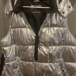 Michael Kors Silver Vest