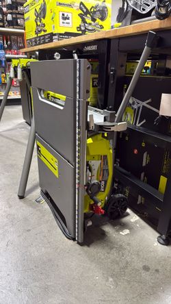 Ryobi 10inch table saw with wheels