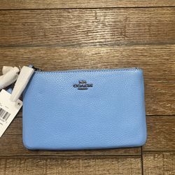 Authentic COACH WRISTLET (new) Black Hardware 