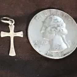 Silver Cross Pendant