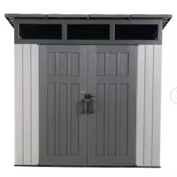 8.3 ft. W x 8.3 ft. D Resin Shed (54.4 sq. ft.)