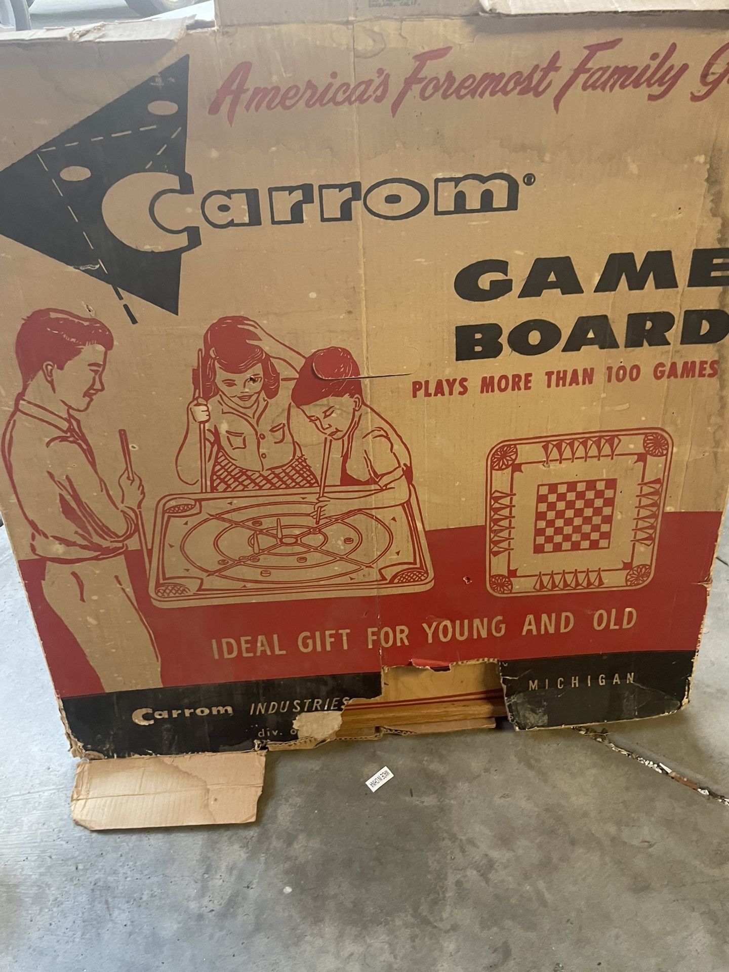 Vintage Game Board