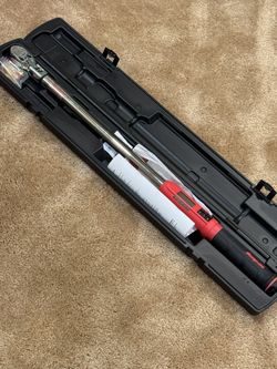 Snap On Digital Torque Wrench1/2 100% Like New Need To Sell ASAP 