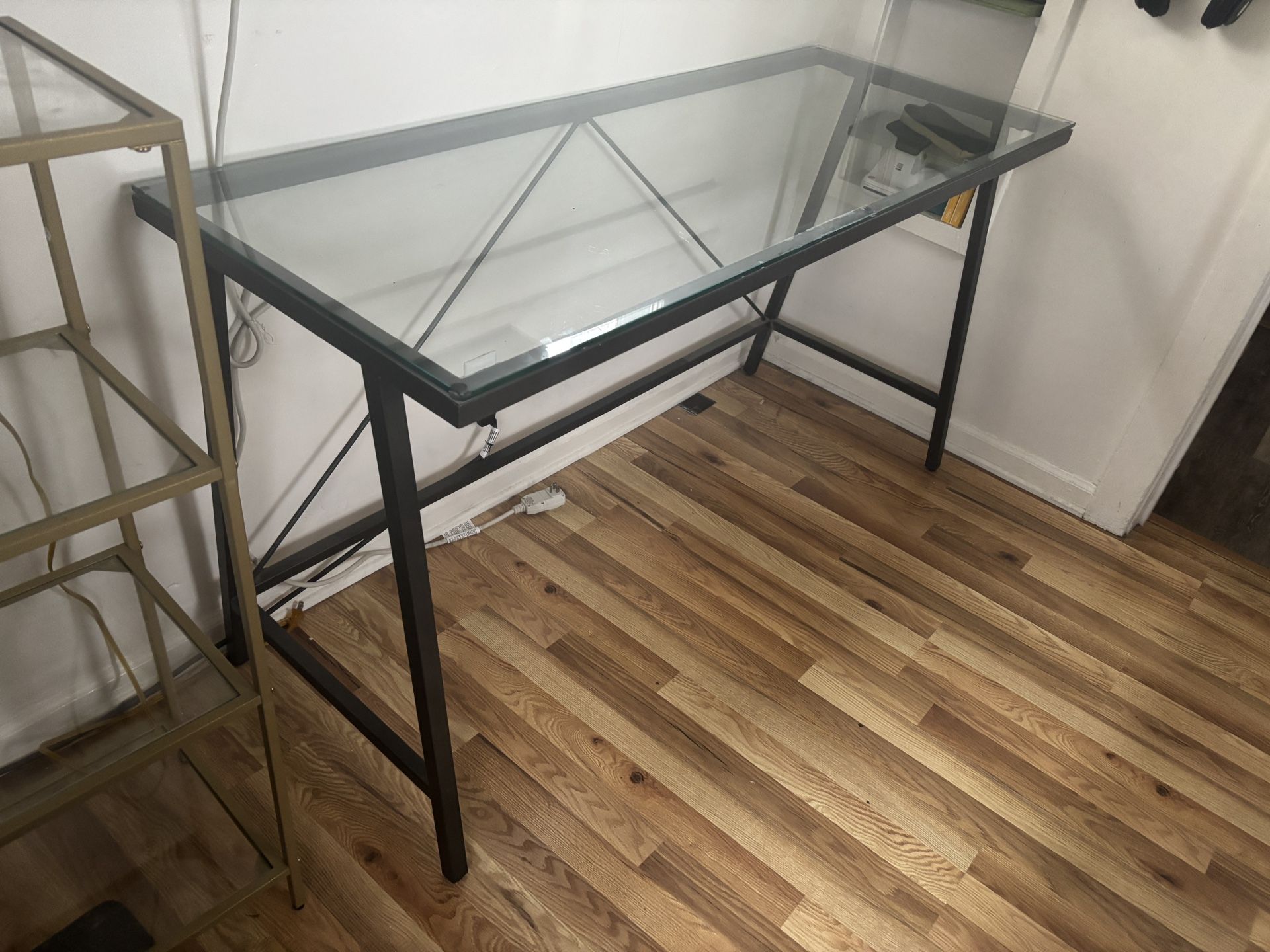 Glass Desk