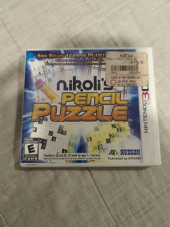 Nikolis pencil puzzle