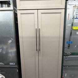 Built in Panel Ready Sub Zero 36” Side By Side Refrigerator 