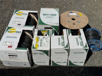 WEST PENN WIRE – LARGE PROFESSIONAL CABLE LOT
