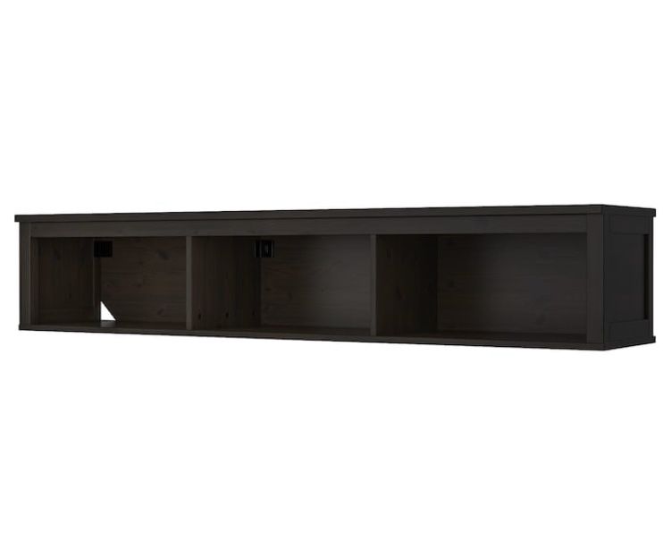 IKEA Hemnes wall shelf-black