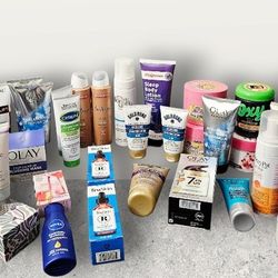 Skin Care/Body Healing Lotion/Facial Cleanser/Self Tanning Lotion And More. L'oreal, Dove, OLAY, Secret Woman, Garnier, Soap & Glory, Shea. YOUR PICK