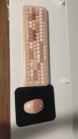Wireless Keyboard and Mouse Combo, 2.4G Slim