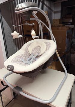 Open box Graco Simple Sway Baby Swing – Abbington