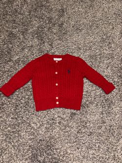Baby polo sweater