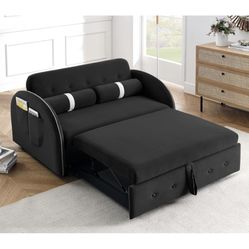 Black Sofa Bed 