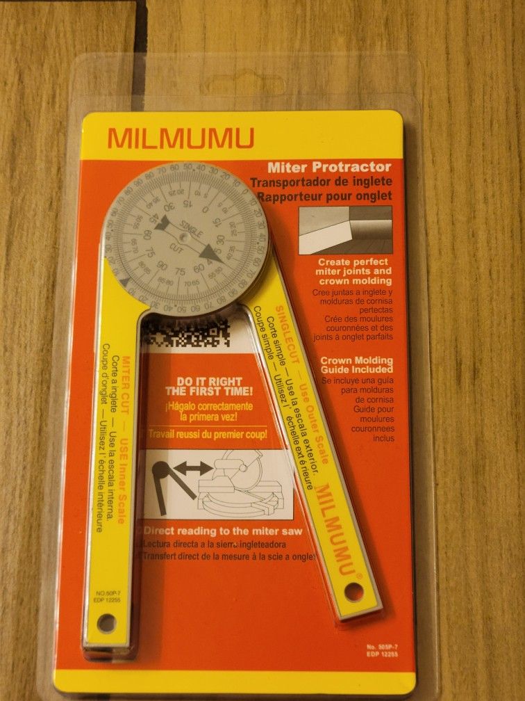 Miter Protractor  New Grandprairie 