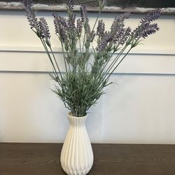 Purple Lilac Artificial Flower Arrangement 