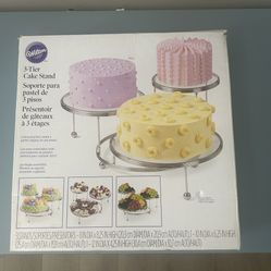 Wilton 3-Tier Cake/Fruit Stand 