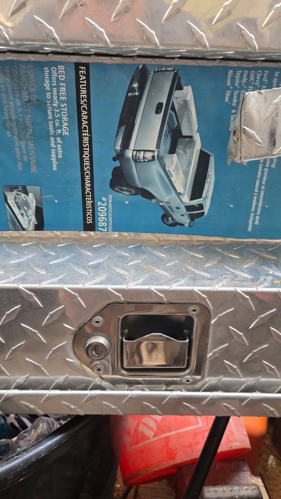 2 Aluminum Side Tool Boxes For Truck Bed