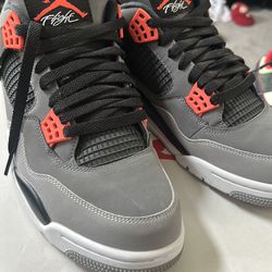 Size 11 Air Jordan 4 Retro 'Infrared'