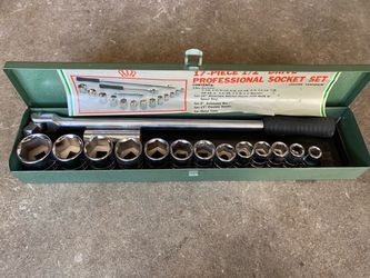 Socket Set 1/2” Drive