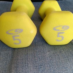Weight Lifting 5 Lb Each 