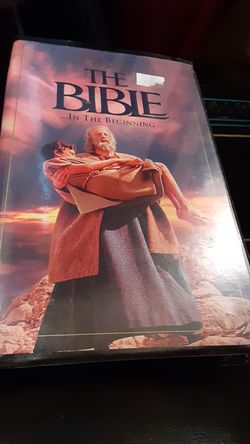 The Bible In The Beginning vhs tape.