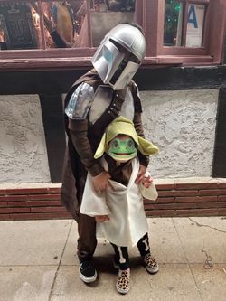Kids Mandalorian & Yoda/ Grogu Costumes