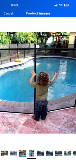 Pool fence