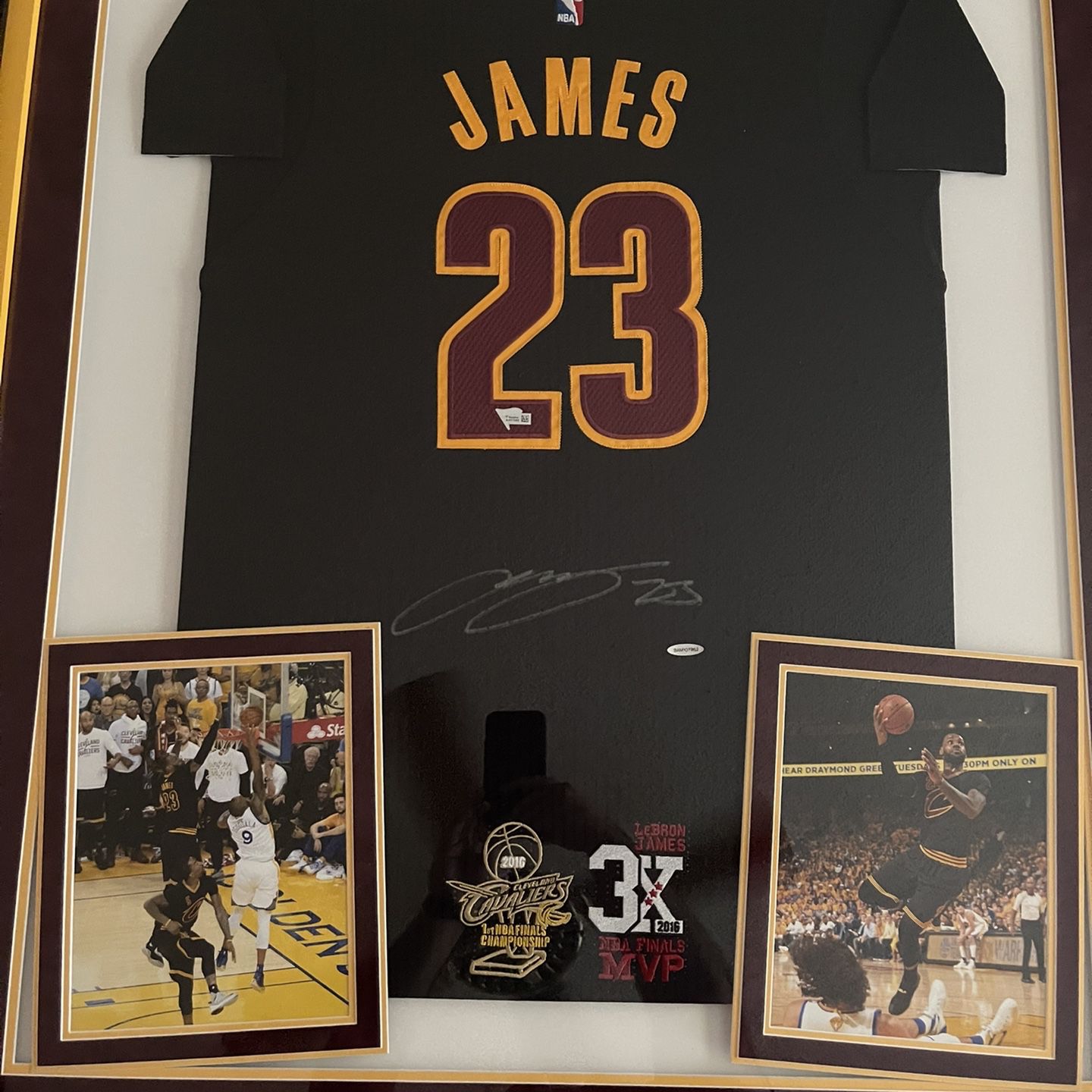 LeBron James Autographed Jersey 2016 Finals for Sale in Clearwater, FL -  OfferUp