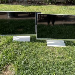 HP Computer Monitors - White