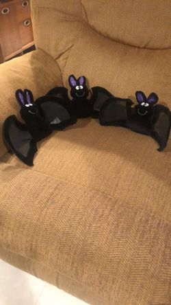Halloween Three Bats Decor