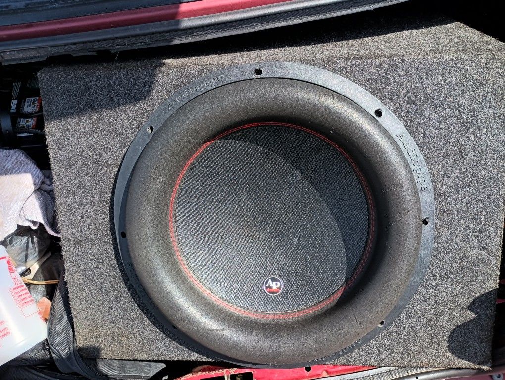 Subwoofer 15" Audiopipe 2800W MAX Include box