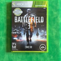 Battlefield 3 Platinum Hits For Xbox 360