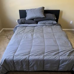 Queen Bed Frame + Casper Mattress 
