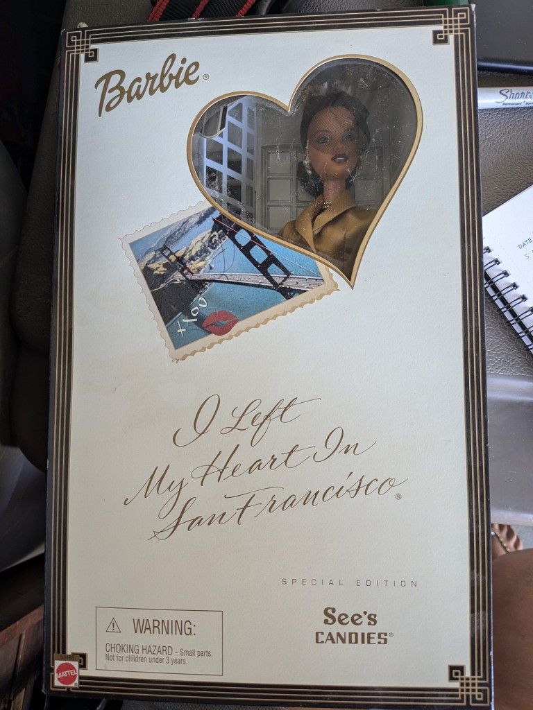 Vintage 2001 See's Candies Barbie Doll